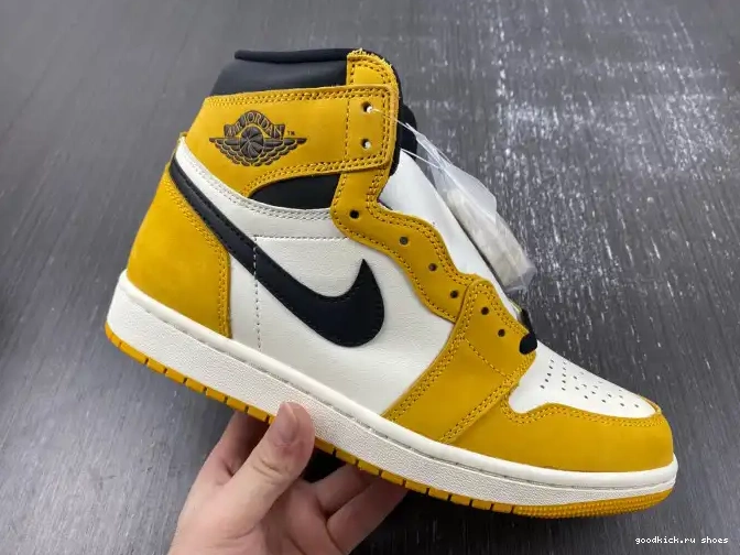 Yellow Jordan Air 1 Ochre High DZ5485-701 OG 0429